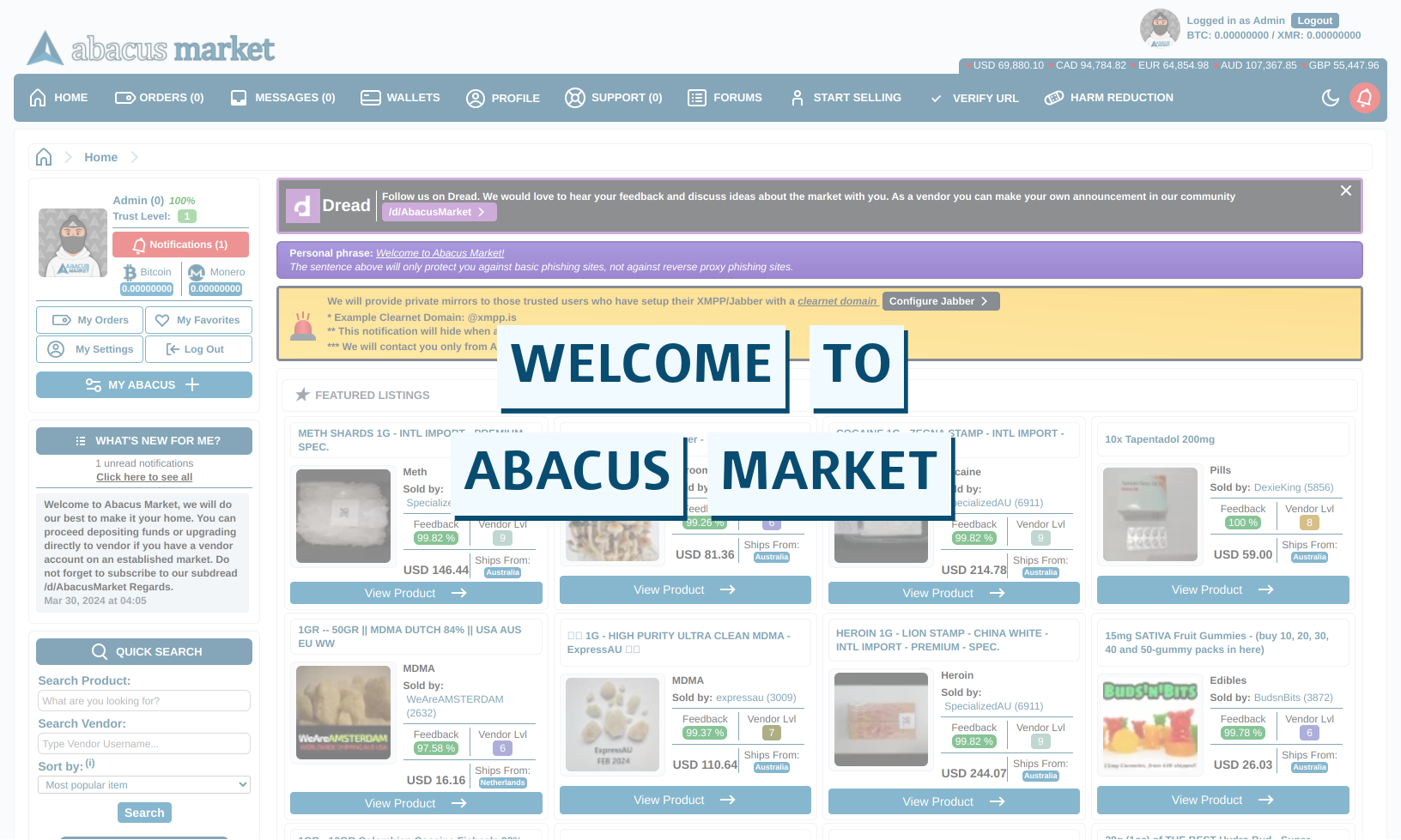 Abacus darknet preview